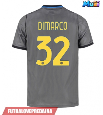 Lacne Muži Futbalové dres Inter Milan Federico Dimarco #32 2026-27 Krátky Rukáv - Tretina